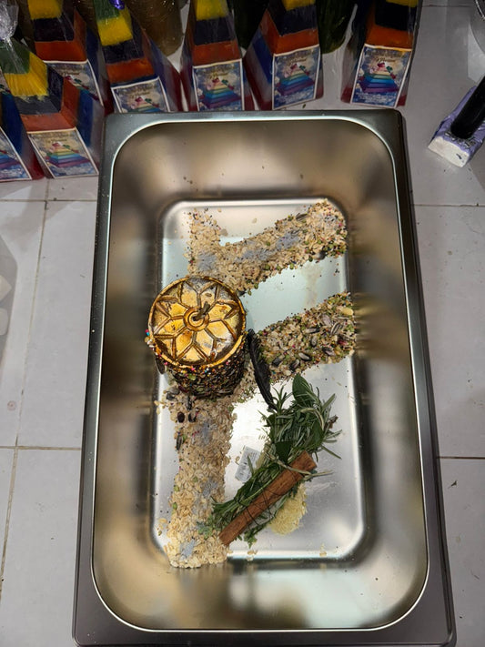 VELÓN FEHÚ DE ABUNDANCIA Y ABRECAMINOS